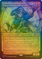 Admiral Beckett Brass (SLD-1410) - Secret Lair Drop: (Showcase) Foil