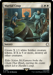 Martial Coup (PIP-167) - Fallout Foil