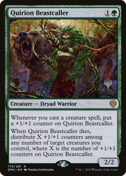 Quirion Beastcaller (PPDMU-175) - Dominaria United Promos Foil