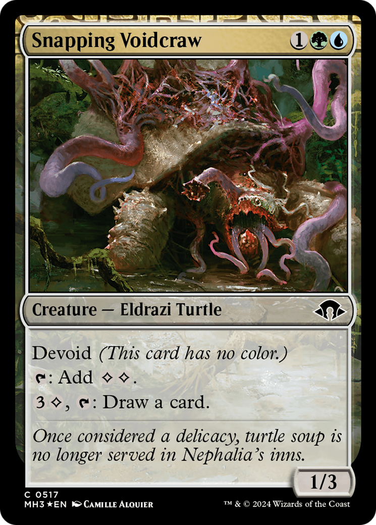 Snapping Voidcraw (MH3-517) - Modern Horizons 3: (devoid) Foil