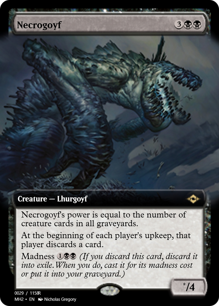 Necrogoyf (PRM-91259) - Magic Online Promos Foil