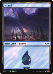 Island (40K-309) - Warhammer 40,000 Commander Foil