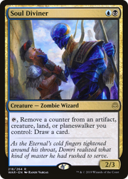 Soul Diviner (PPELD-218P) - War of the Spark Promos