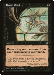 Raise Dead (LIST-P02-86) - The List
