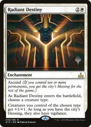 Radiant Destiny (PPM20-018) - Rivals of Ixalan Promos