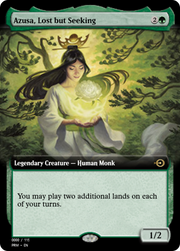 Azusa, Lost but Seeking (PRM-81984) - Magic Online Promos Foil