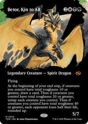 Betor, Kin to All (TDM-353) - Tarkir: Dragonstorm: (Showcase) (Borderless)