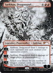 Sarkhan, Dragonsoul (SLD-1245) - Secret Lair Drop (Borderless) Foil