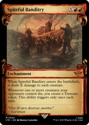 Spiteful Banditry (LTR-600) - The Lord of the Rings: Tales of Middle-earth: (Showcase)