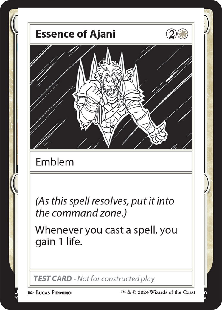 Essence of Ajani (MB2-277) - Mystery Booster 2