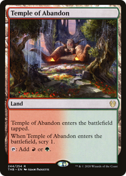 Temple of Abandon (THB-244) - Theros Beyond Death Foil
