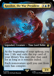 Rassilon, the War President (WHO-434) - Doctor Who: (Extended Art) Foil