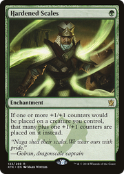 Hardened Scales (KTK-133) - Khans of Tarkir Foil
