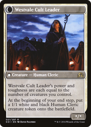 Hanweir Militia Captain // Westvale Cult Leader (SOI-021) - Shadows over Innistrad: (Double Faced Transform)