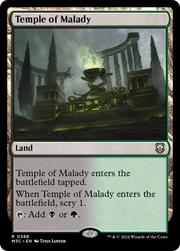 Temple of Malady (M3C-388) - Modern Horizons 3 Commander