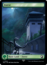 Forest // Forest (REX-025) - Jurassic World Collection Foil