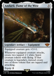 Andúril, Flame of the West (LTR-236) - The Lord of the Rings: Tales of Middle-earth Foil