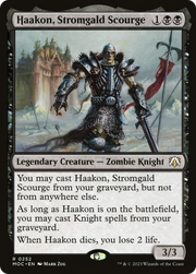 Haakon, Stromgald Scourge (MOC-252) - March of the Machine Commander