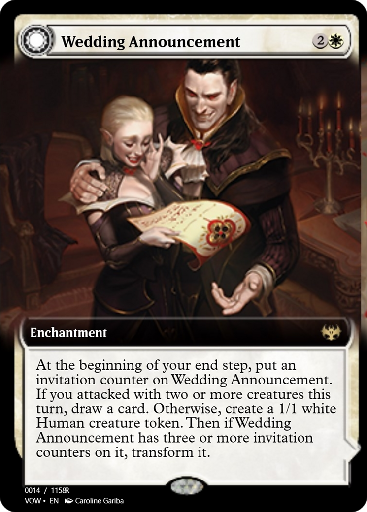 Wedding Announcement // Wedding Festivity (PRM-95267) - Magic Online Promos Foil