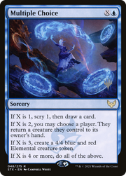 Multiple Choice (PPSTX-048) - Strixhaven: School of Mages Promos Foil