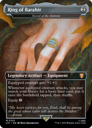 Sword of the Animist (LTC-355) - Tales of Middle-earth Commander / Ring of Barahir (Borderless)