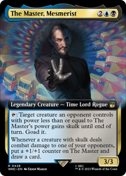 The Master, Mesmerist (WHO-428) - Doctor Who: (Extended Art) Foil