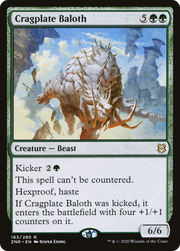 Cragplate Baloth (PPZNR-183) - Zendikar Rising Promos Foil