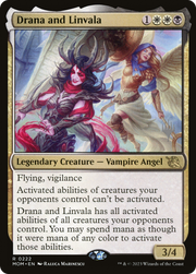 Drana and Linvala (PPMOM-222P) - March of the Machine Promos