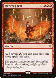 Irencrag Feat (PPELD-127) - Throne of Eldraine Promos