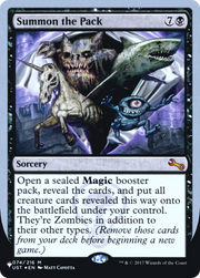 Summon the Pack (LIST-025) - The List (Unfinity Foil Edition) Foil