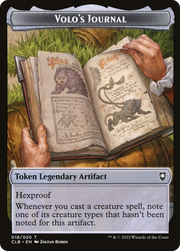 Volo's Journal (CLB-018) - Battle for Baldur's Gate Tokens