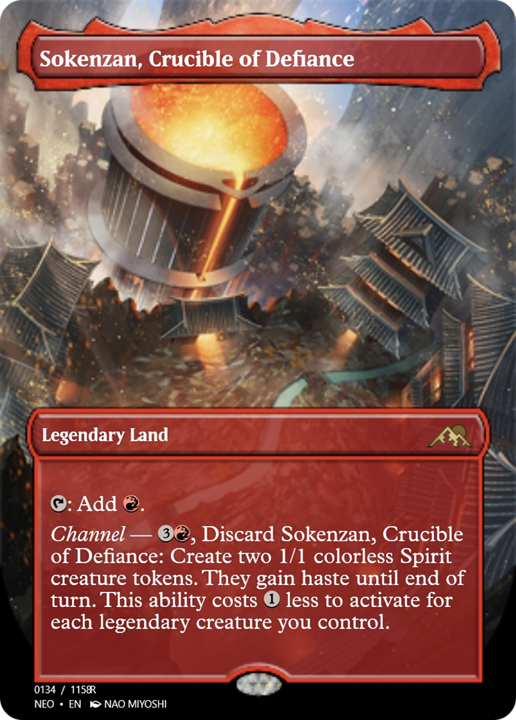 Sokenzan, Crucible of Defiance (PRM-98131) - Magic Online Promos