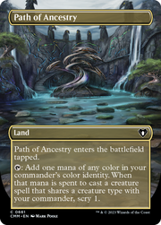 Path of Ancestry (CMM-661) - Commander Masters (Borderless) Foil