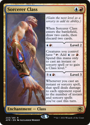 Sorcerer Class (PPAFR-233) - Adventures in the Forgotten Realms Promos