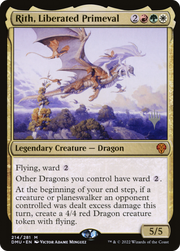 Rith, Liberated Primeval (PPDMU-214P) - Dominaria United Promos Foil
