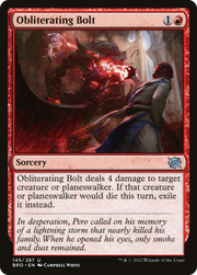 Obliterating Bolt (BRO-145) - The Brothers' War