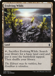 Evolving Wilds (BFZ-236) - Battle for Zendikar