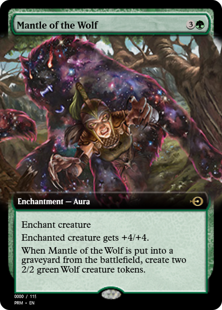Mantle of the Wolf (PRM-79885) - Magic Online Promos Foil