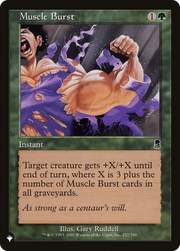 Muscle Burst (LIST-ODY-252) - The List