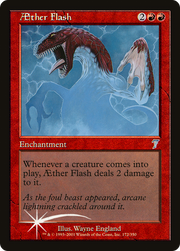 Aether Flash (7ED-172★) - Seventh Edition Foil