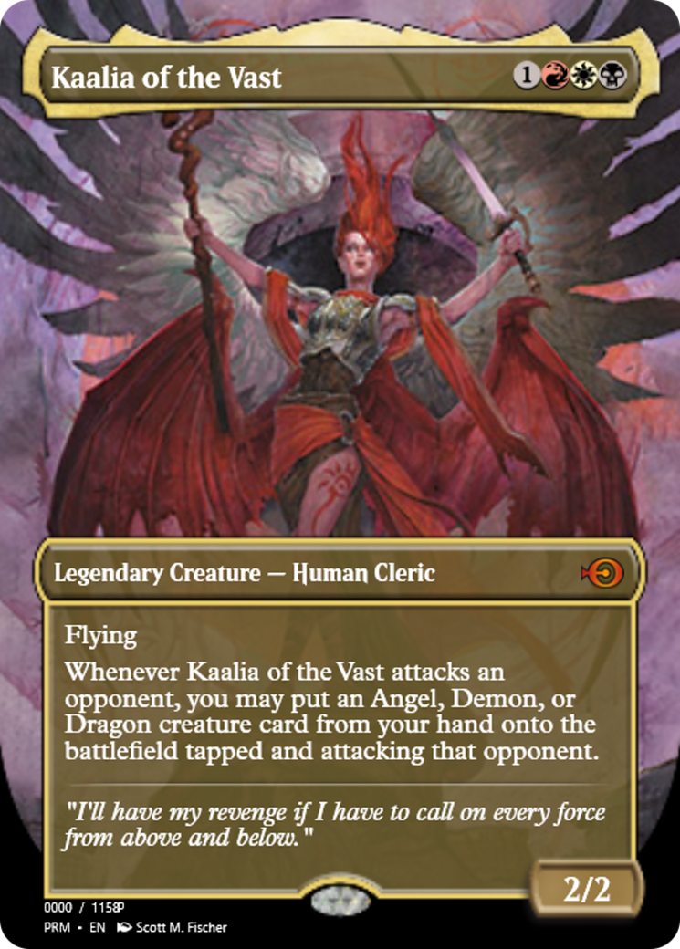 Kaalia of the Vast (PRM-82870) - Magic Online Promos Foil