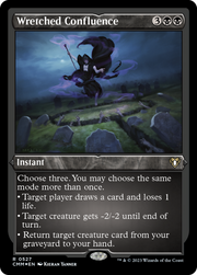 Wretched Confluence (CMM-527) - Commander Masters Etched Foil