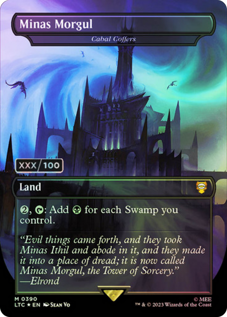 Cabal Coffers (LTC-390Z) - Tales of Middle-earth Commander / Minas Morgul (Borderless) Foil