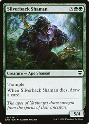 Silverback Shaman (CMR-255) - Commander Legends