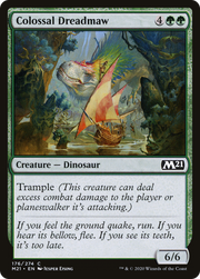 Colossal Dreadmaw (M21-176) - Core Set 2021 Foil