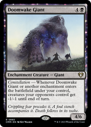 Doomwake Giant (CMM-865) - Commander Masters: (enchantment)