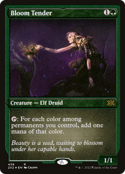 Bloom Tender (2X2-458) - Double Masters 2022 Etched Foil