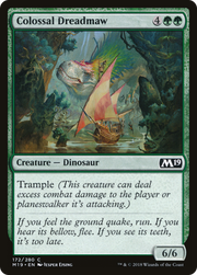Colossal Dreadmaw (M19-172) - Core Set 2019 Foil
