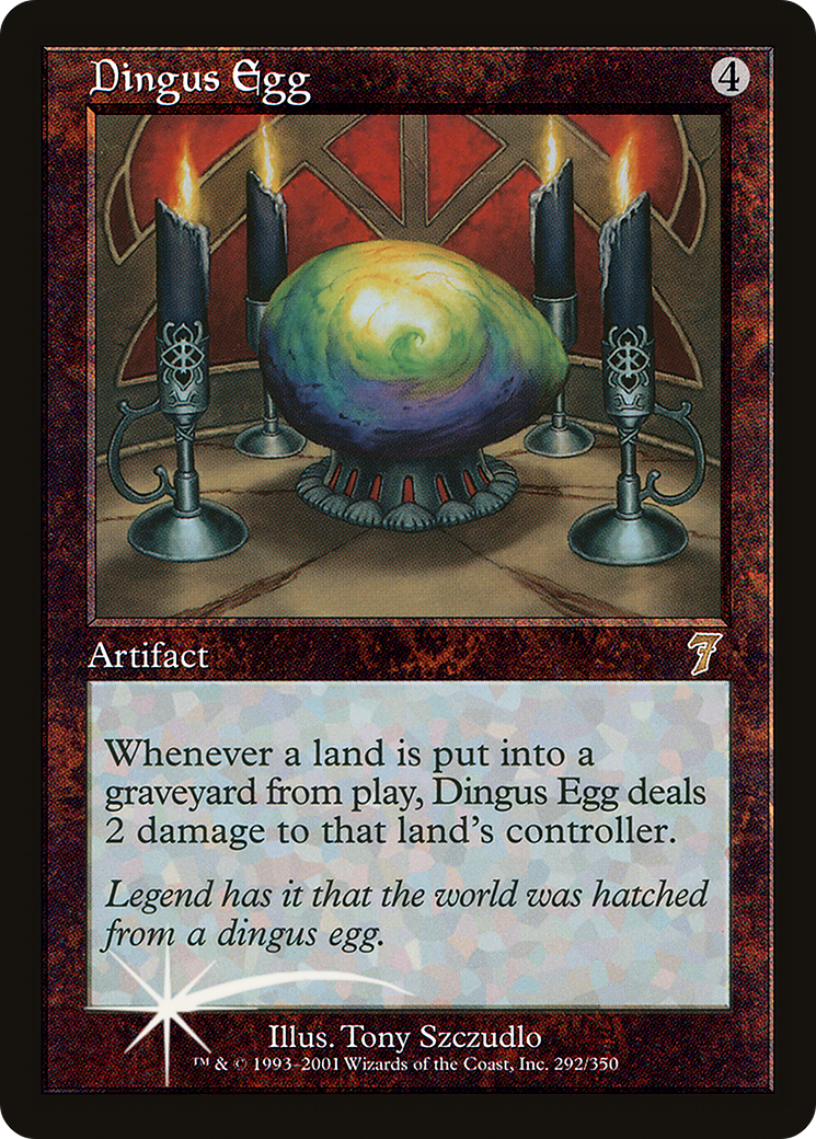 Dingus Egg (7ED-292★) - Seventh Edition Foil