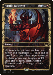 Hostile Takeover (SNC-310) - Streets of New Capenna: (Showcase)